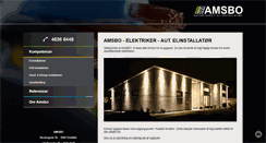 Desktop Screenshot of amsbo.dk