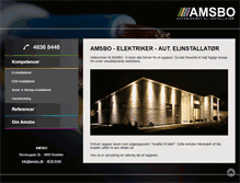 Tablet Screenshot of amsbo.dk